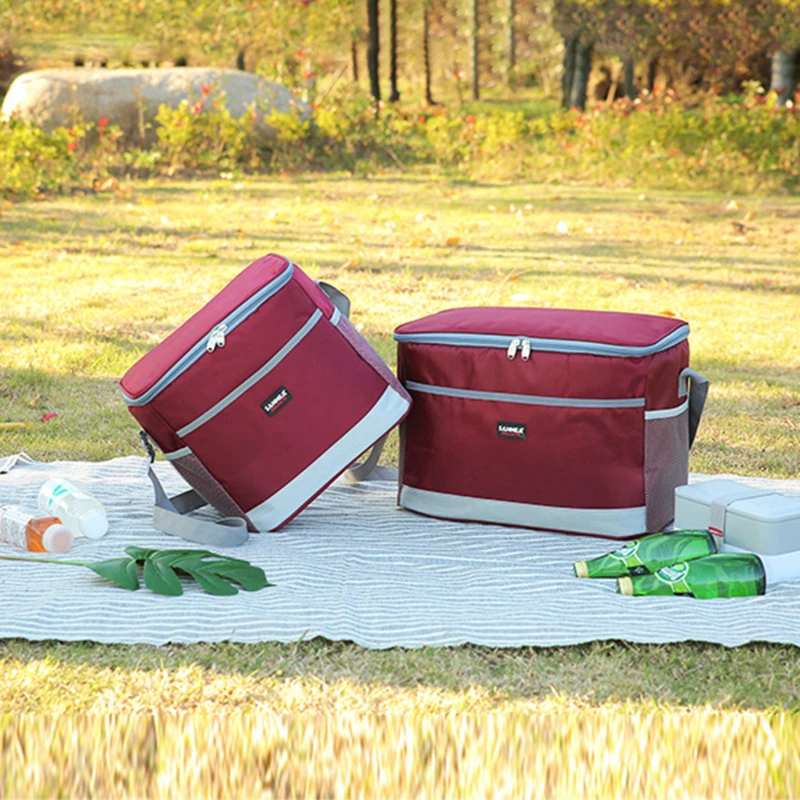 

Складные сумки для пикника, кемпинга, сумка-холодильник с изоляцией, крутая корзина для хранения, сумка-бокс, переносная Корзина для пикника...