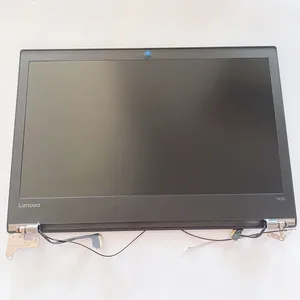 neworig lenovo thinkpad t470 the whole lcd screen with lcd cover wifi antenna camera camare cable hinge free global shipping