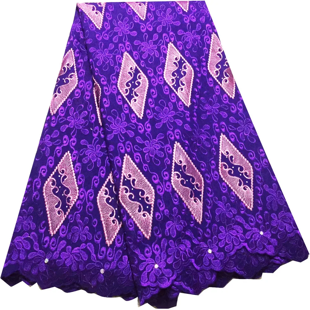 Бордовый хлопковый дизайн швейцарская вуаль кружева в Швейцарии африканская