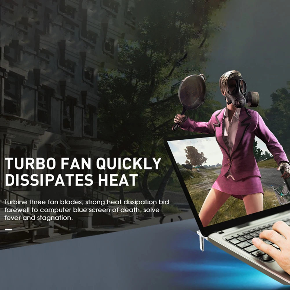 Кулер для игрового ноутбука x1 Rgb лампа с 3 вентиляторами складной охлаждающий