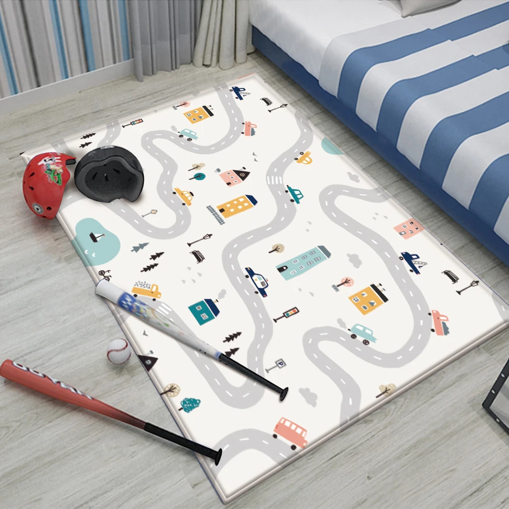 Ковер детский фланелевый салонный ковер для изучения ландшафтных игр