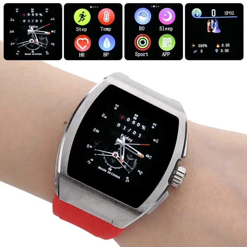 

blood pressure watch smart bracelet blood pressure measurement Smart Sports Bracelet Fitness LCD Screen Watch