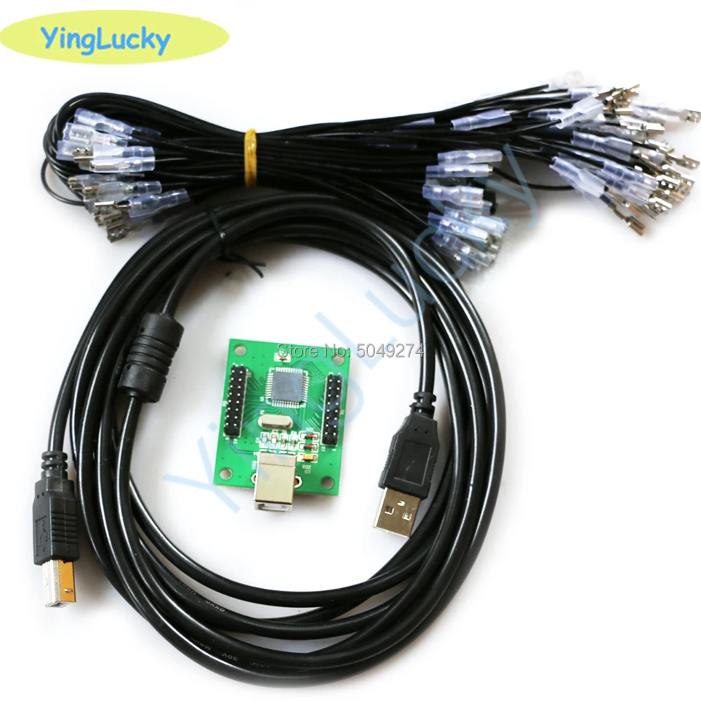 USB-аркадный кодировщик Xin mo с нулевой задержкой для ПК/PS3 /Raspberry Pi аркадный джойстик