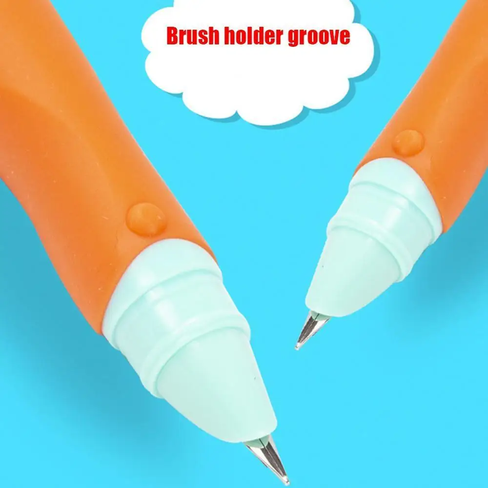 

New Erasable Blue Black Fountain Pen Ink Cartridge Writing Stationery Nib Set Supplies School Ink Practice Pen For Student W3G1