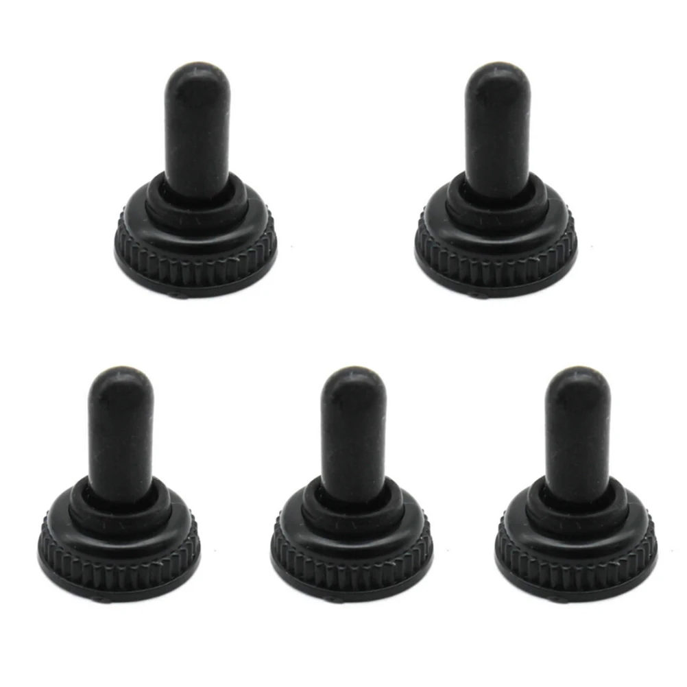 10 шт. 6 мм черная резиновая водонепроницаемая крышка колпачок для ботинка