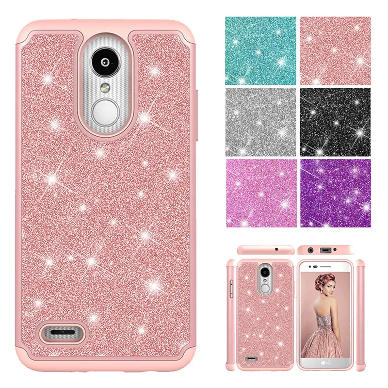 Блестящий блестящий чехол ярких цветов для LG LV3 2018 Aristo 2 Plus Prime Arena Escape телефона s