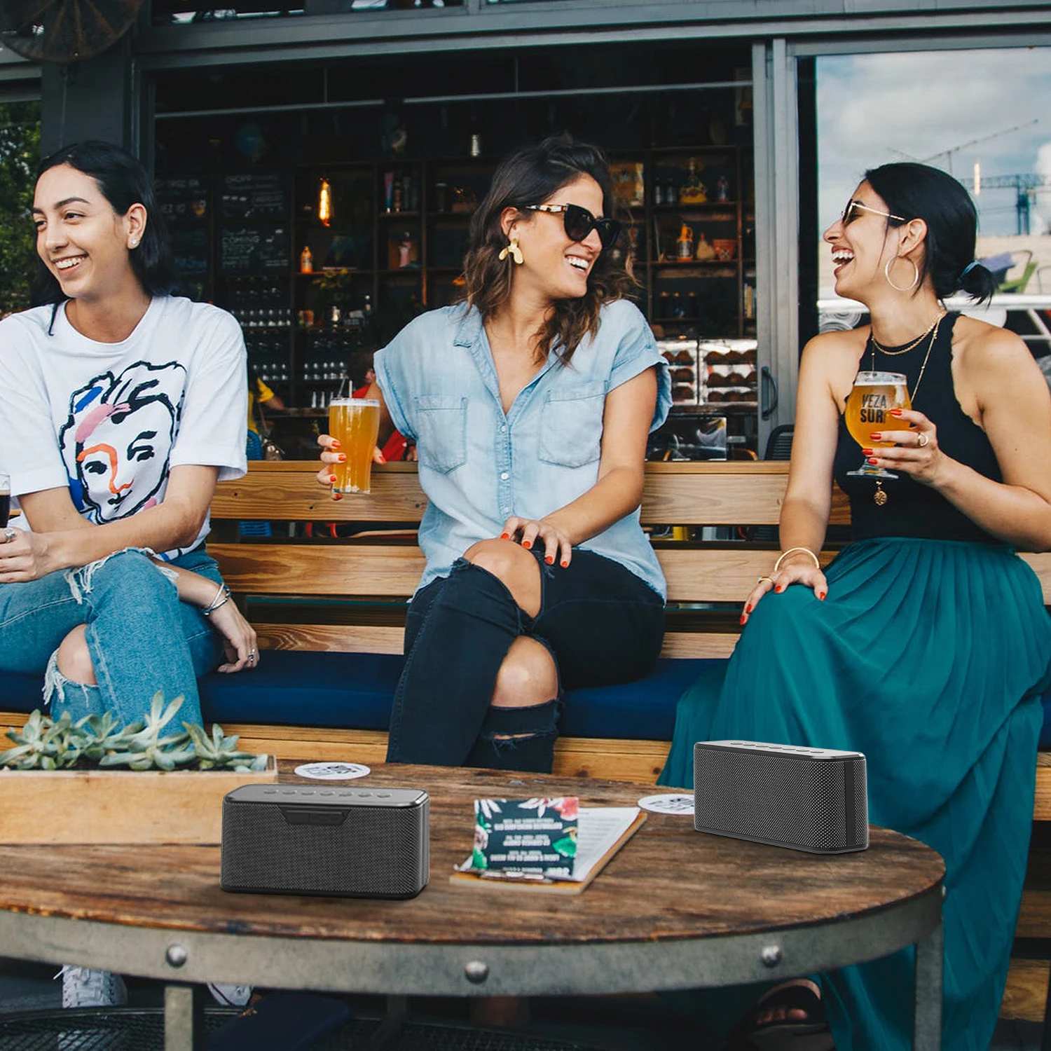 xdobo x8 plus 80w portable wireless bluetooth speaker tws subwoofer and battery capacity 10400mah four core power bank function free global shipping