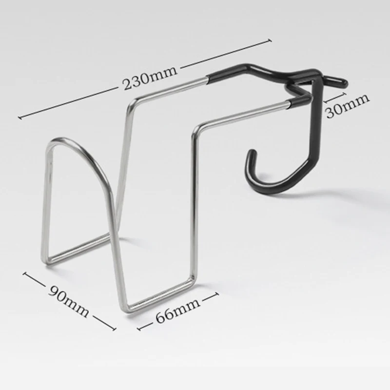 Держатель для чашек кемпинга наружная походная канавка дизайн из нержавеющей