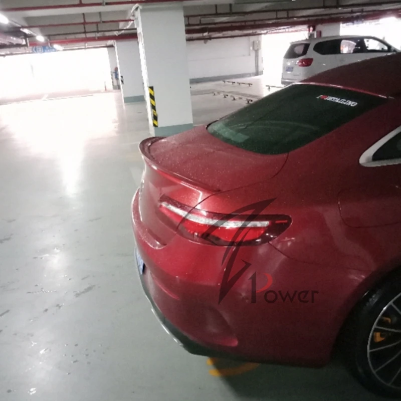 Спойлер для дверного купе Benz E class 2 грунтовка крыла автомобиля из АБС пластика и