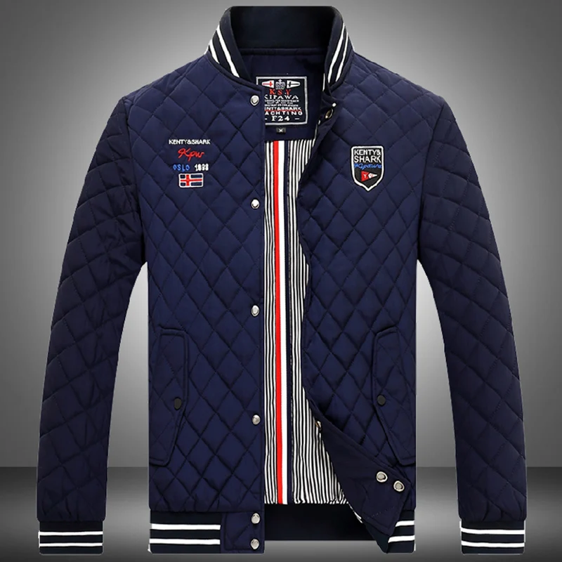 Парка мужская зимняя с капюшоном хлопковой подкладкой и защитой от ветра|Мужские