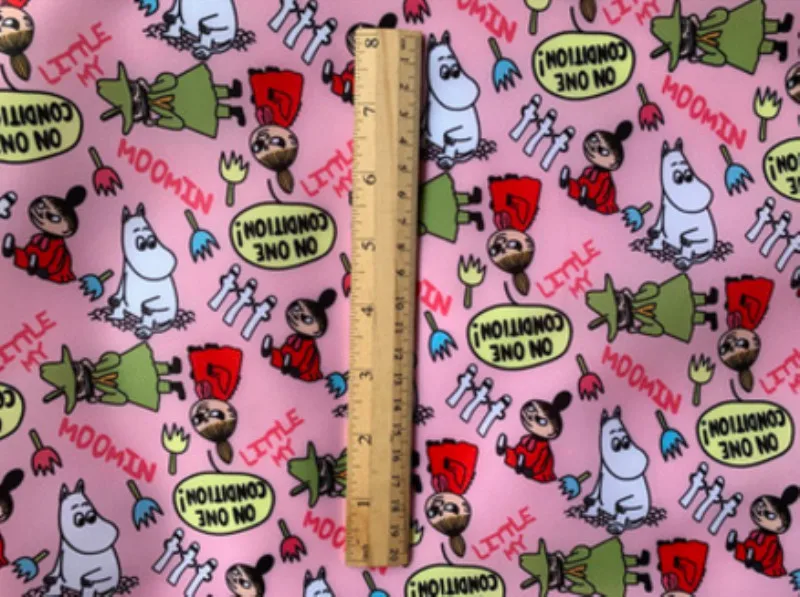 color 93 1 ярд 2 стороны анти-брызги воды мультфильм тонкая ткань Оксфорд полиэстер Печать Ткань Сумка Подкладка T775 - Цвет: color 93