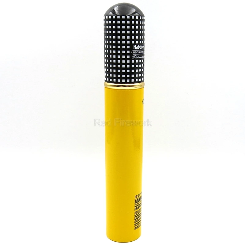 Алюминиевая портативная трубка для сигар COHIBA 1 пальцевый карман чехол