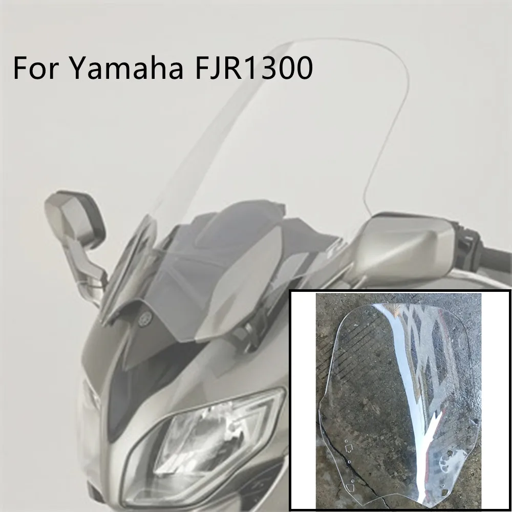 

Motorcycle Wind Deflector Windscreen Windshield Cover screen Fairing kit Clear for YAMAHA FJR1300 FJR-1300 2014 2015 14-15