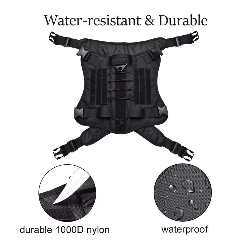 Новый Открытый водонепроницаемый тактический охотничий жилет для собак
