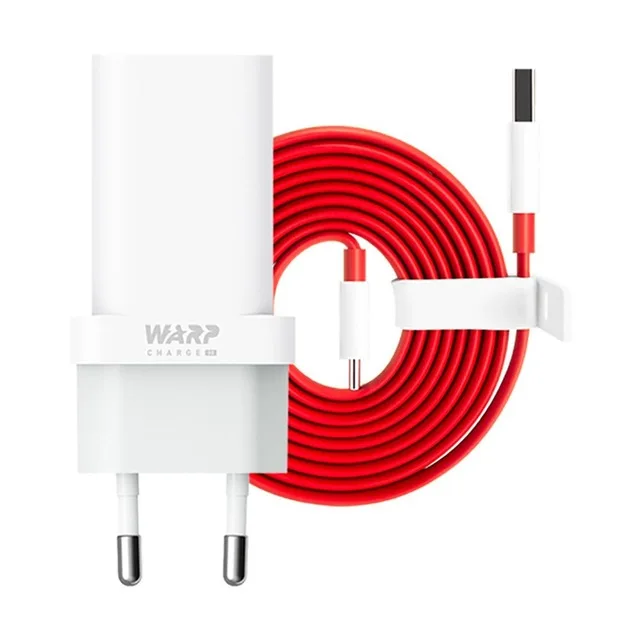 OnePlus оригинальный 100% Официальный Warp Charge 30 адаптер питания комплект с кабелем Type C
