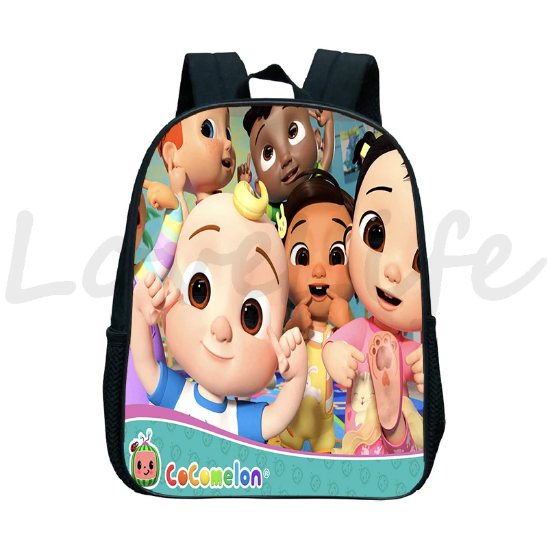 

Cocomelon Kindergarten Backpacks Children's School Bag Anime Rucksack Kids Cartoon Knapsack Toddler Mochila PreSchool Bags Gift