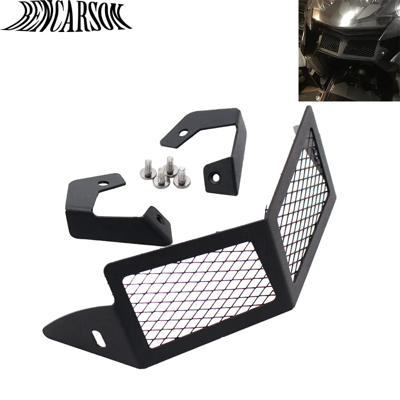 

Для BMW K1600GT K1600GTL K1600 GTL мотоциклетный резервуар для воды радиатор решетка радиатора Защитная крышка сетка масляный радиатор аксессуары