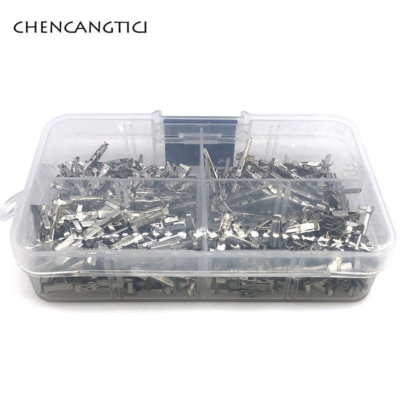 

200 Pcs 1.5 MM 3.5 MM Auto Crimping Wire Terminal For VW Tyco TE Seat Skoda Repair Automotive Male Female Connector