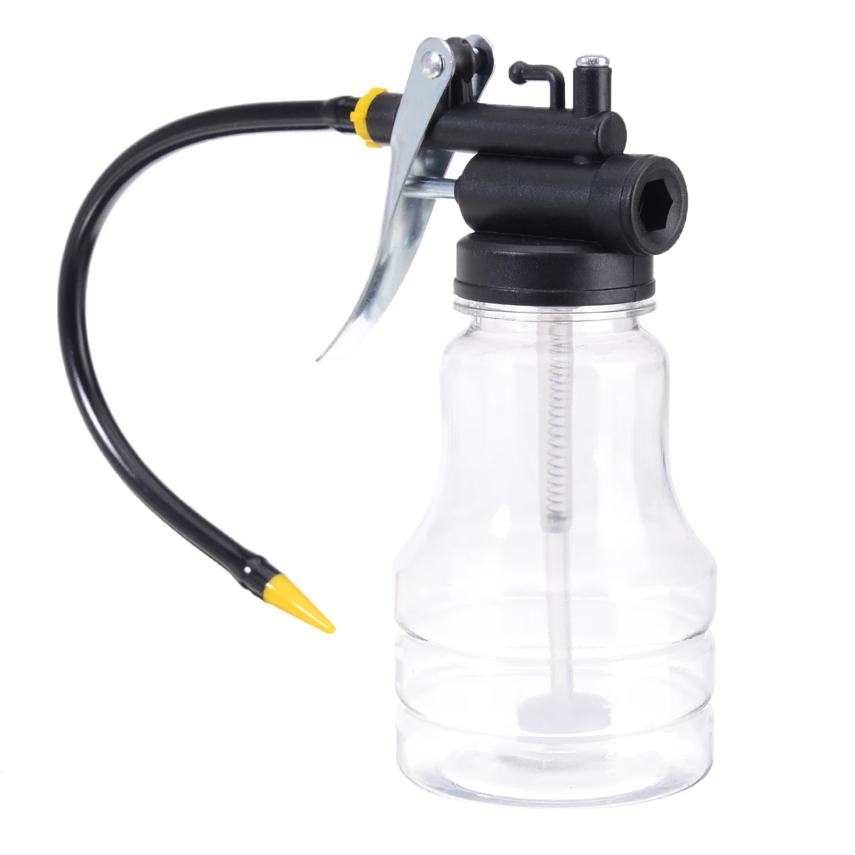 

250cc High Pressure Oil Can Tool Plastic Thin Lubricating Fluid Oil Can High Pressure Pump Oiler Machine Pump Tool Accessories