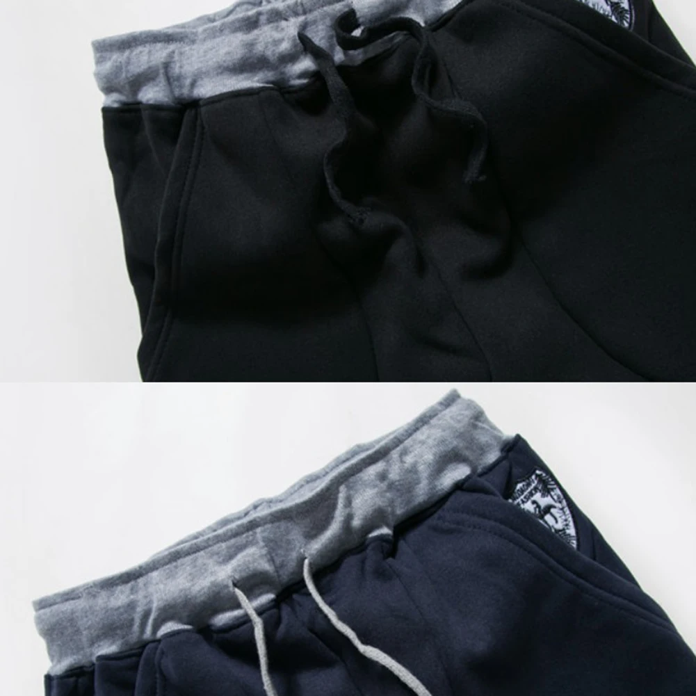 Зимний спортивный костюм для мужчин Повседневная утепленная Флисовая теплая