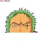 Three Ratels FC137 RORONOA ZORO Peeker мотоциклетный автомобильный стикер на бампер или окно Водонепроницаемый смешные наклейки украшение для ноутбука