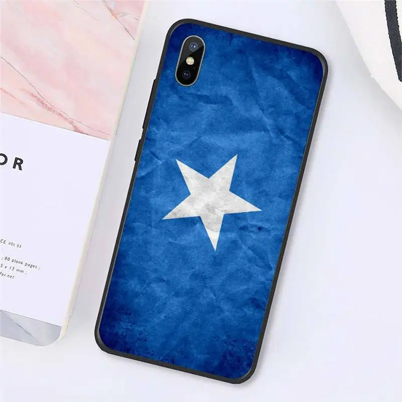 

Somali Somalia National Flag Coat Of Arms Phone Case for iPhone 11 12 pro MINI XS MAX 8 7 6 6S Plus X 5S SE 2020 XR