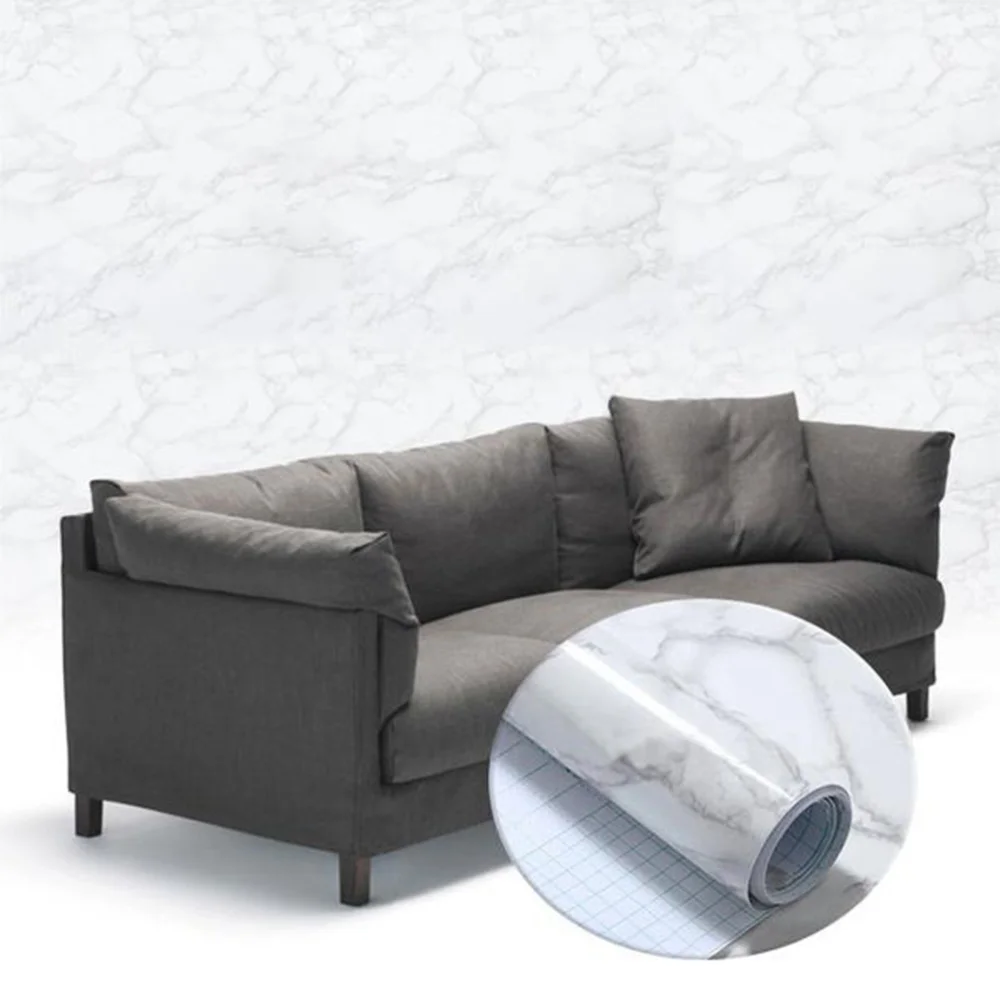 

Granite Look Marble Effect Wallpaper Self Adhesive Peel Stick Rolling Paper 60x50cm(Pattern 1)