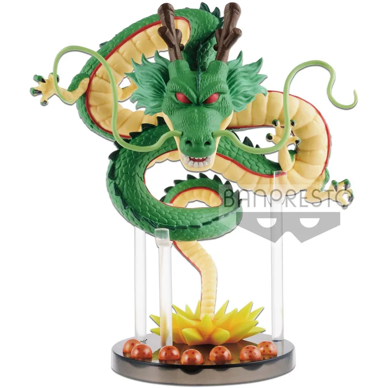 

14 см BANDAI Dragon Ball фигурка мир Рисунок Колизей Shenron Мега персонажи Аниме Фигурки ПВХ Коллекционная модель игрушки аниме Рисунок
