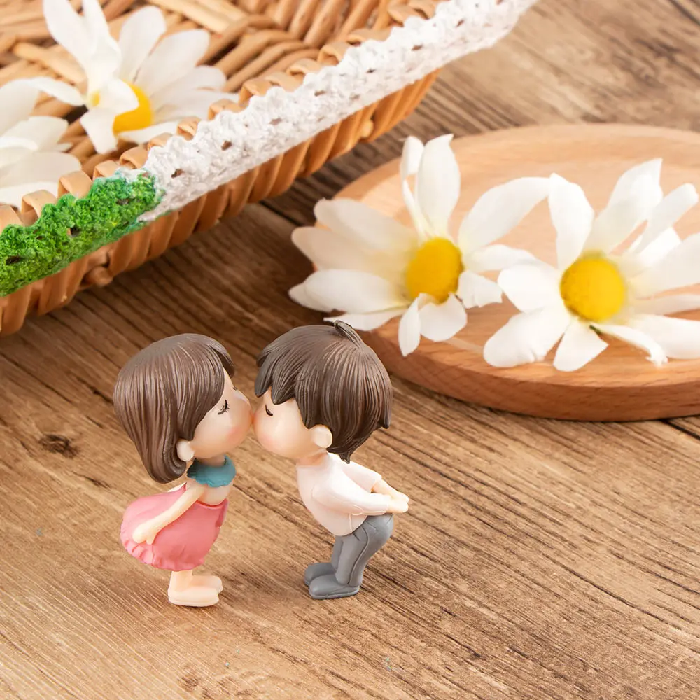 1 комплект миниатюрная кукла поцелуй|Статуэтки и миниатюры| |