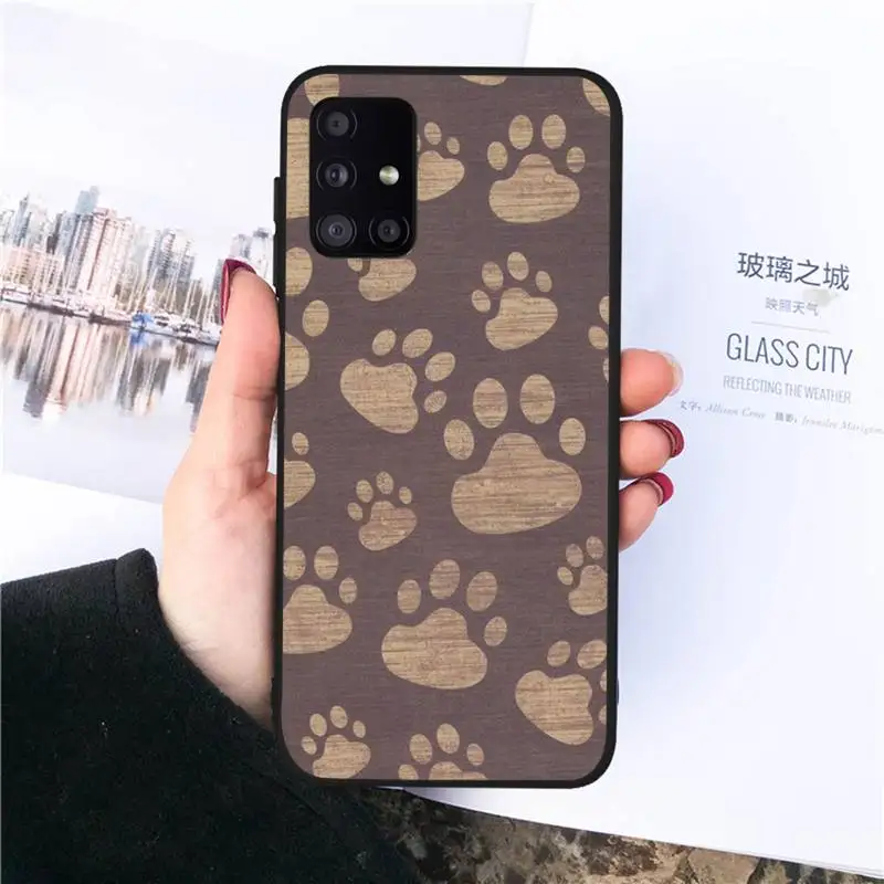 

Cat Dog Paw Animal Phone Case For Samsung Galaxy S5 S6 S7 S8 S9 S10 S10e S20 edge plus lite