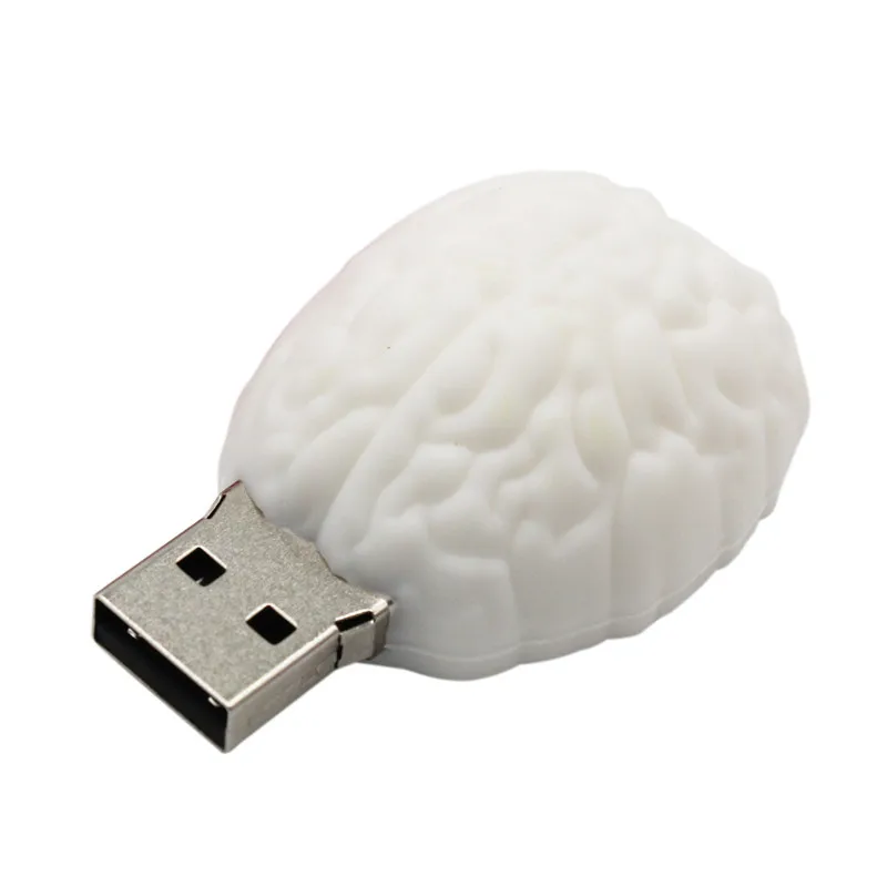 USB флеш накопитель TEXT ME Mini с изображением сердца и мозга 4 ГБ 8 16 32 ГБ|USB