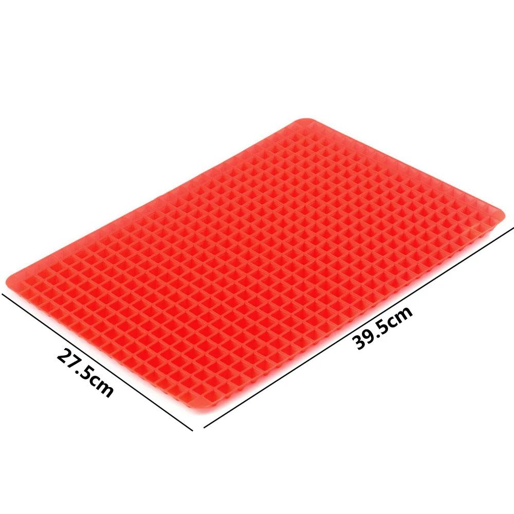 Силиконовые коврики для выпечки в форме пирамиды антипригарная форма барбекю