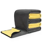 60x30 см с тяжелым основанием, из обновления плюшевые микрофибры чистки автомобиля Полотенца автомобильные принадлежности для ванной комнаты с рисунками супер абсорбент автохимия чистый аксессуары для ухода за автомобилем сухой Полотенца s