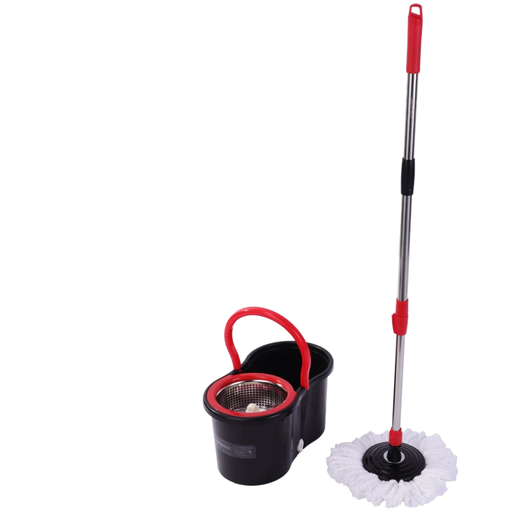 Швабра SOKOLTEC из нержавеющей стали вращающаяся микрофибры с ведром для мытья пола