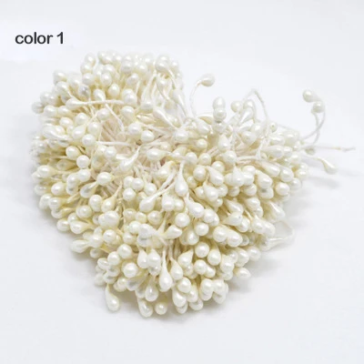 Жемчужная тычинка ручной работы разноцветные искусственные цветы для украшения