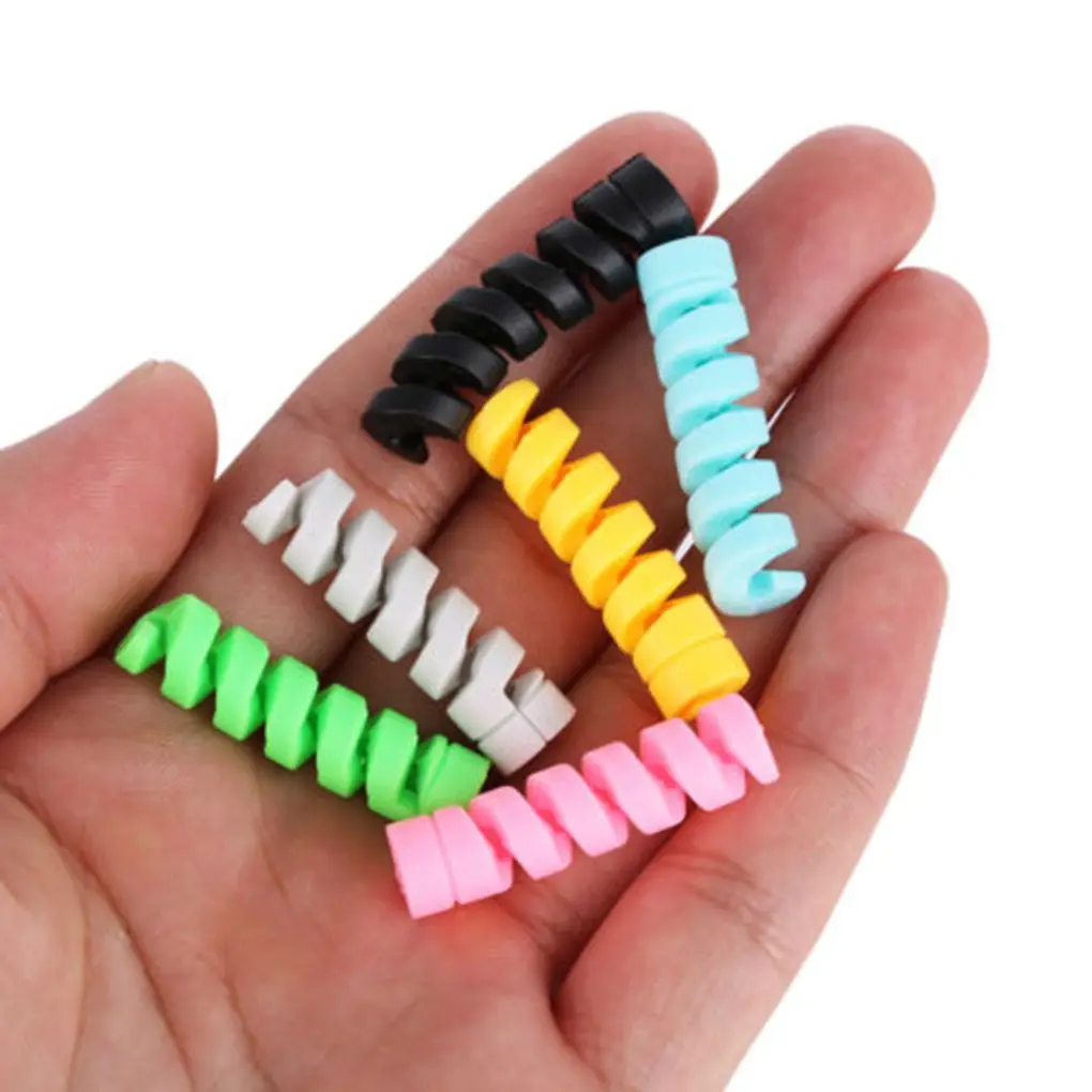 

Cable Protector Cover Charger Data Cable Bracket Earphone Protector Cable Covering Line Cable Holder Cable Organizer Management