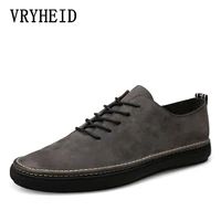 vryheid comfortable men casual shoes loafers men shoes genuine leather shoes men flats hot sale moccasins shoes plus size 36 46