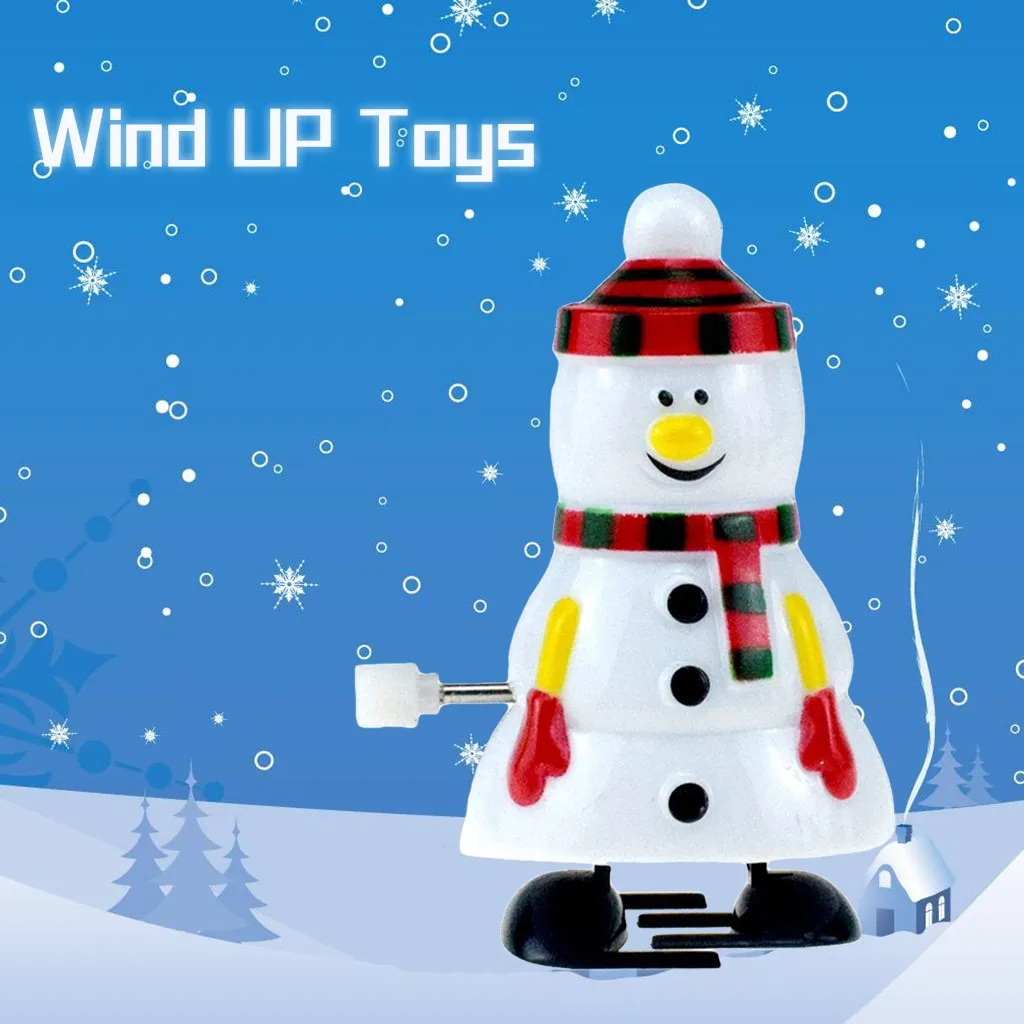 Заводной игрушечный механизм рождественские винтажные заводные игрушки