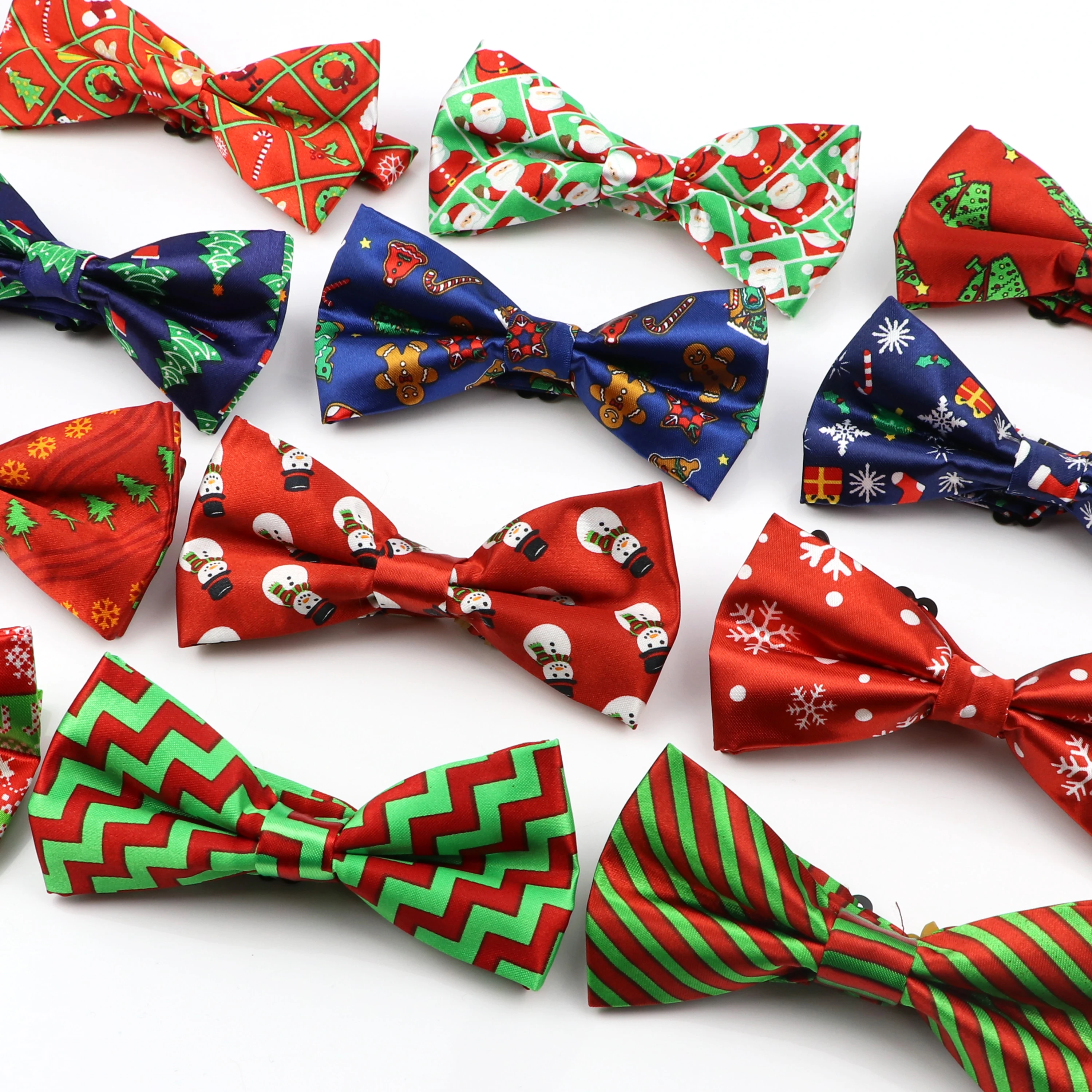 Новый дизайн мужской галстук-бабочка Рождественский фестиваль подарок для