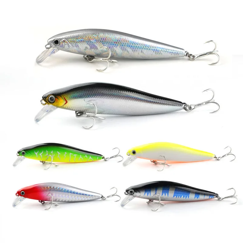 1pcs Fishing lure Hard Bait Floating Wobblers fishing lures Laser Professional Artificial Bait Long Casting Fresh Tackle Lure