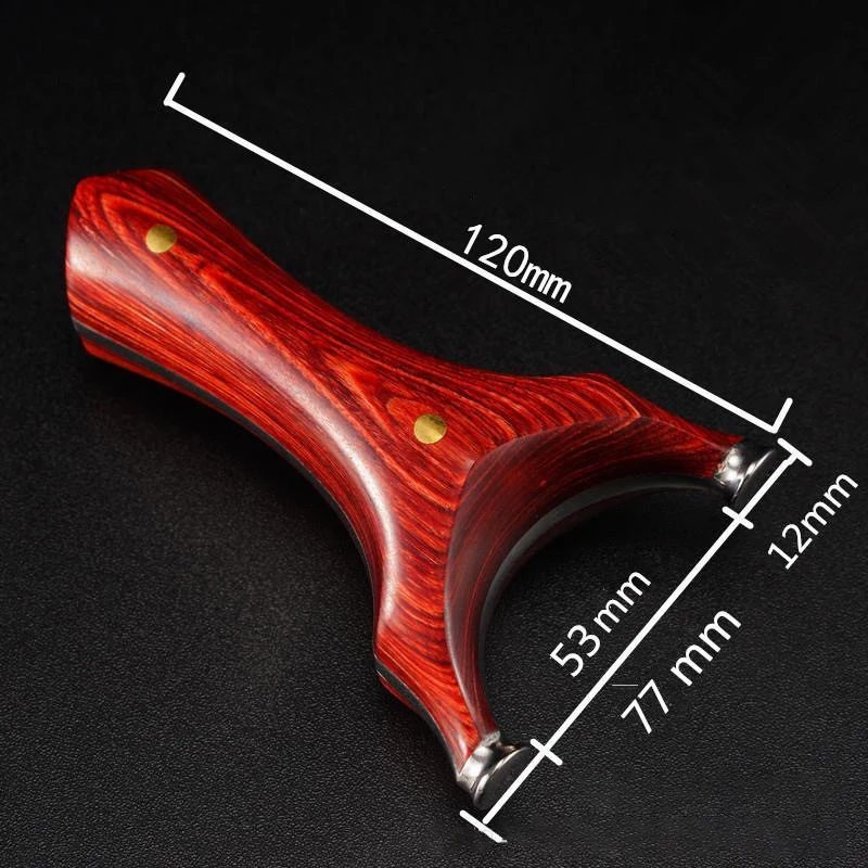 Рогатка для стрельбы из плоской кожи высокой точности летающий тигр однотонная