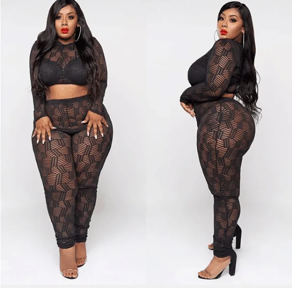 Одежда в африканском стиле комплект из 2 предметов пикантная сетчатая одежда для