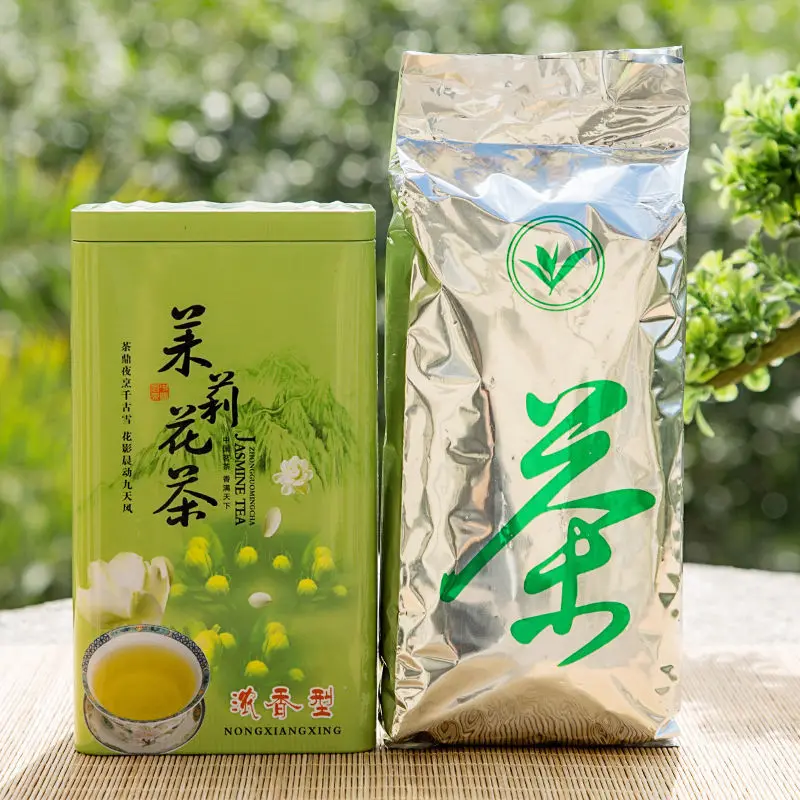2021 Jasmine Tea Green Chinese Natural Flower for Weight Loss Health Care Gift Pack | Дом и сад
