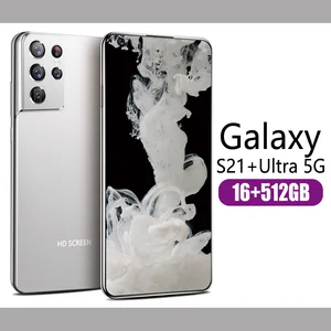 7.3 inch Galaxy S21+ Ultra 4G/5G Smartphone 16GB+512GB 6800mAh Android
Mobile Phones 24MP+48MP Dual SIM Telephone Global Version