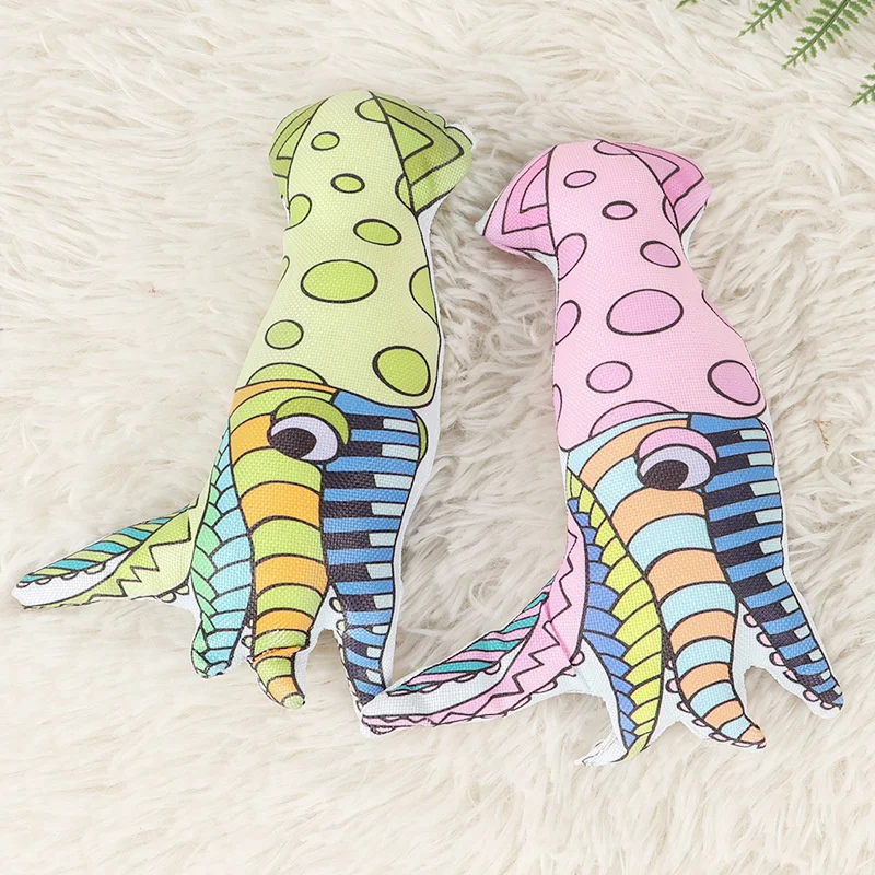 

New toys pet voice simulation animation Octopus cat training supplies