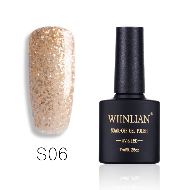 7ML Nail Polish Gel Varnish Diamond Glitter Milky Way Flash Art UV&ampLED Soak-Off Manicure Nails | Красота и здоровье