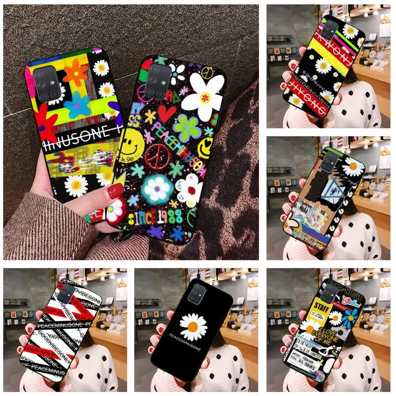 Популярный в KPOP чехол для телефона INS G dragon peaceminusone Samsung Galaxy A52 A21S A02S A12 A31 A81 A10 A30 A32 A50