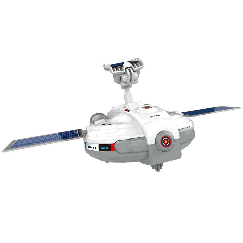 Игрушка на солнечной батарее 3 в 1 Обучающие игрушки космический корабль флот для