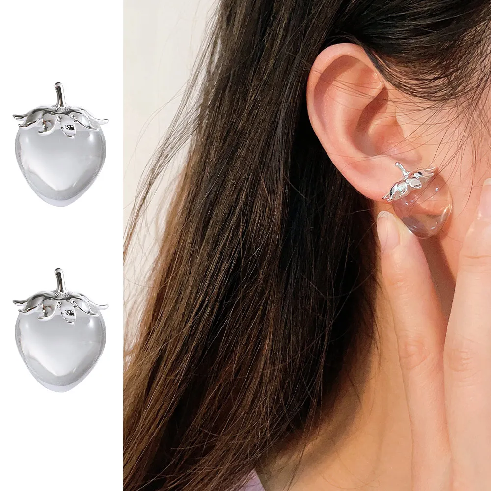 Модные прозрачные акриловые серьги кольца из смолы геометрические неправильной