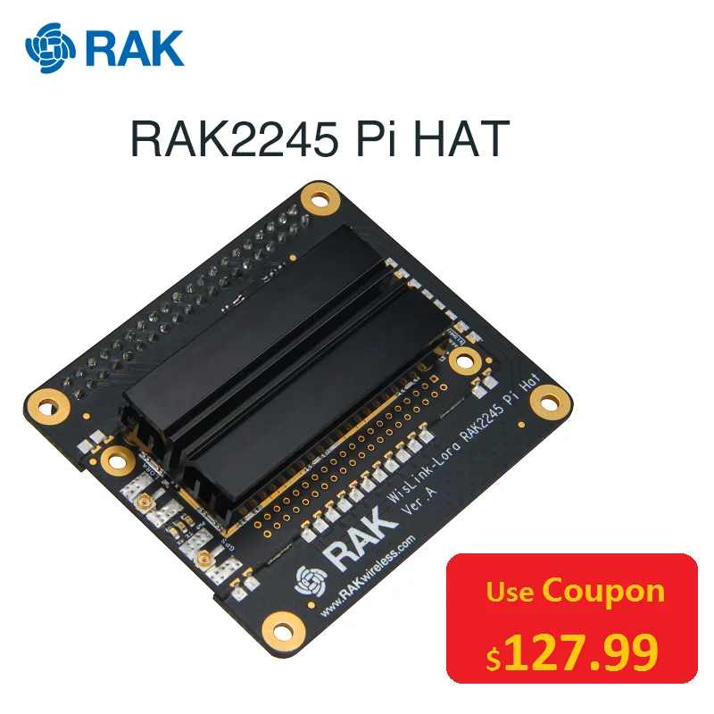 RAK Lora RAK2245 Pi HAT RAK831 SX1301 WisLink LoRa IoT шлюз концентратор модуль Raspberry Pi gps антенна iPEX Разъем
